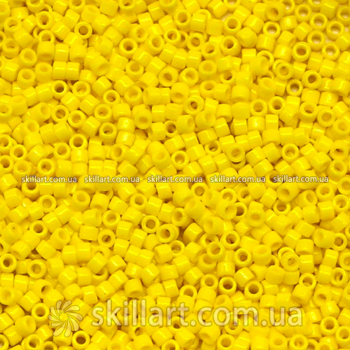 Бисер DB-721 Miyuki Delica Beads 11/0 (натуральный, желтый)